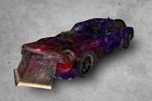 Flame Battle Fastback Key