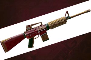 Santa Sleigh Weapon Skin (Character Bound)
