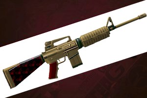 Christmas Holly Weapon Skin (Character Bound)